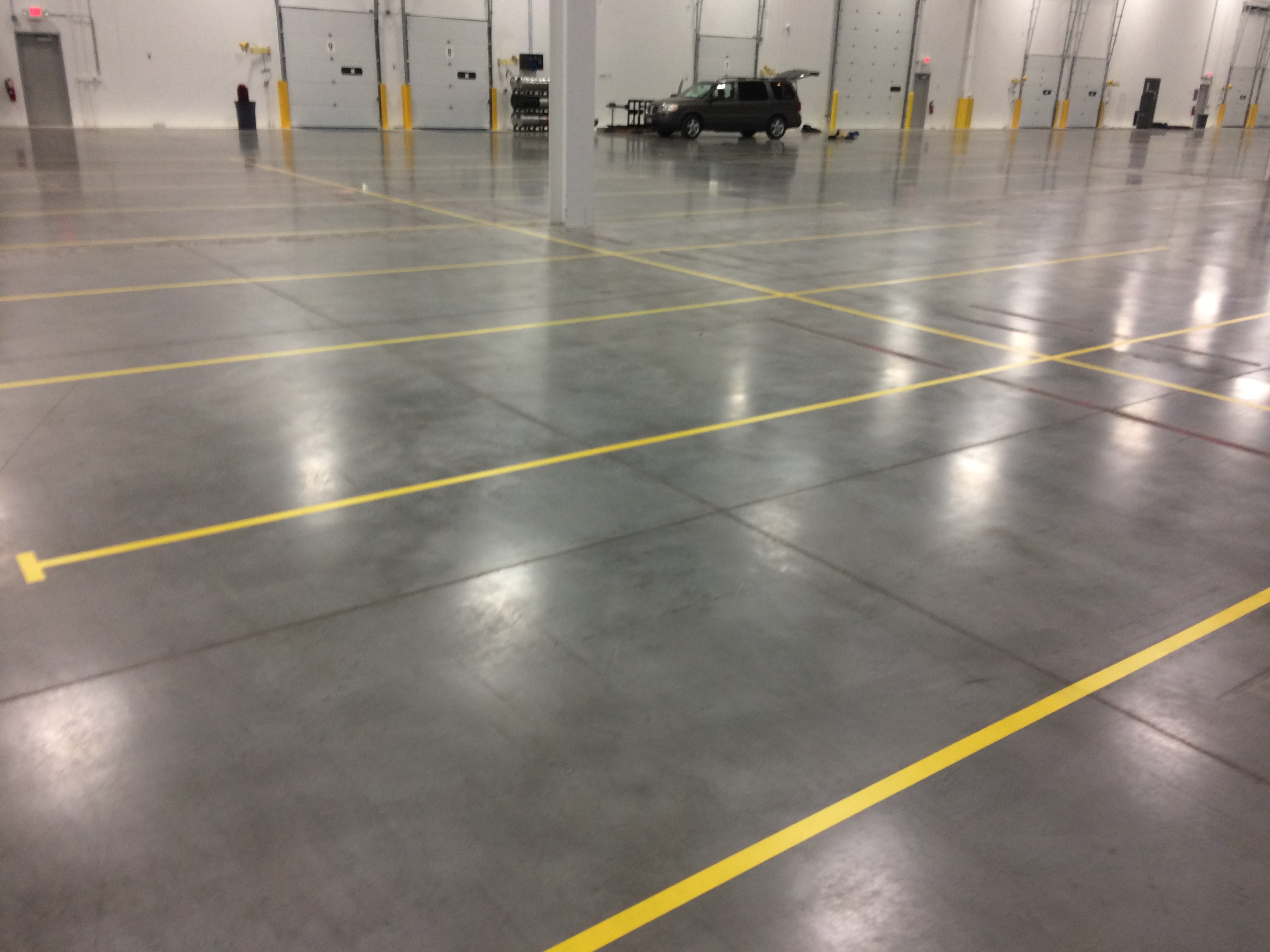 warehouse striping